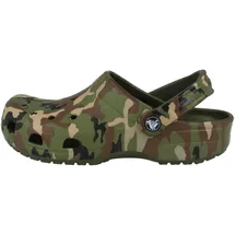 Crocs Classic Printed Camo Clog army green/multi 39-40