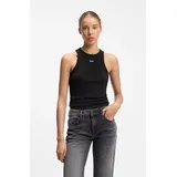 Hugo Easy Tank Schwarz M