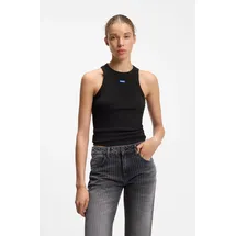 Hugo Easy Tank Schwarz M