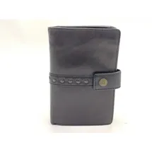 Bear Design Geldbörse Damen schwarz