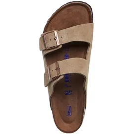 Birkenstock Arizona Weichbettung Veloursleder taupe 46