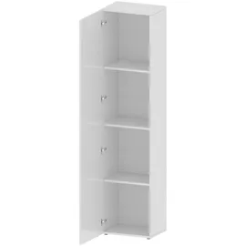 INOSIGN Mehrzweckschrank "Egypt", weiß (weiß hochglanz), B:45cm H:190cm, FSC-zertifizierter Holzwerkstoff, Schränke, Mehrzweckschrank, komplett hochglanz lackiert, 1 Tür