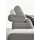 W.Schillig Eckcouch Leder 3-Sitzer Grau