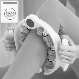 FFitness Anti Cellulite Massage Roller - Cellu Roll Massage Roller Selbstmassage Muskel Beine Gesäß Fitness Yoga (Petrolgrün)