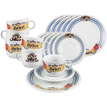SELTMANN WEIDEN Compact Bayern Kaffeeservice 18-tlg. bunt