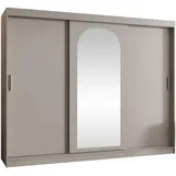 Mirjan24 Schwebetürenschrank Selfie 250 x 200 x 62 cm Beige
