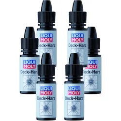 6x 5ml LIQUI MOLY 6298 Klebstoff Deck-Harz Kartusche Heißkleber
