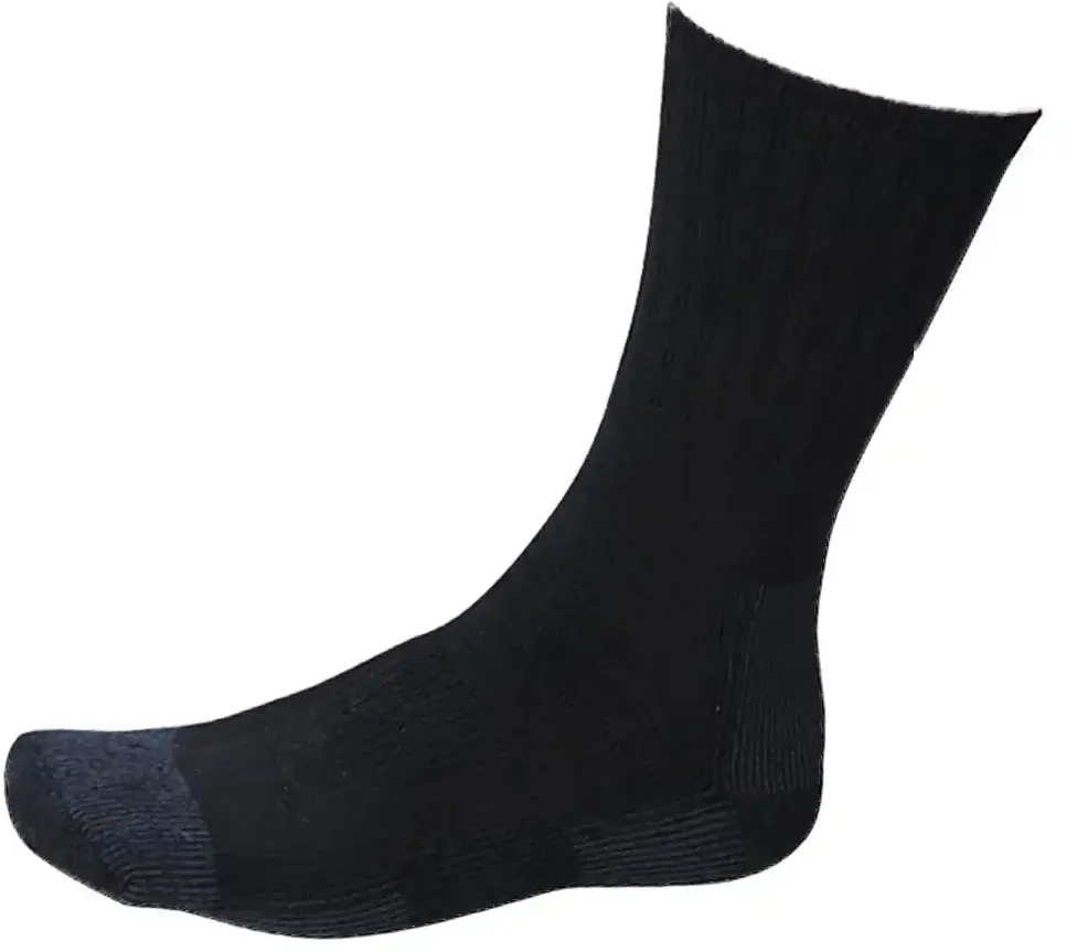 Funktions-Socken "EMSEN" schwarz - 39/42 - schwarz