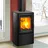 3 Stahl schwarz 5 kW