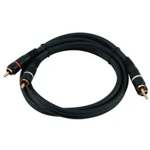 Omnitronic CC-15 HighEnd Audiokabel 2x Cinch-Stecker /  2x Cinch-Stecker 1,5m