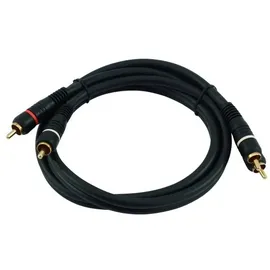 Omnitronic CC-15 HighEnd Audiokabel 2x Cinch-Stecker /  2x Cinch-Stecker 1,5m