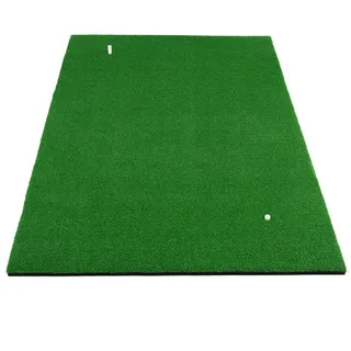COSTWAY Golf-Abschlagmatte Golfmatte, 150x100cm, mit 3 Gummi-Tees