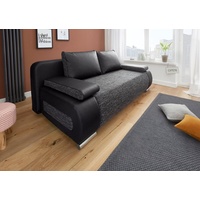 COLLECTION AB Schlafsofa, »Moritz«, schwarz-weiß