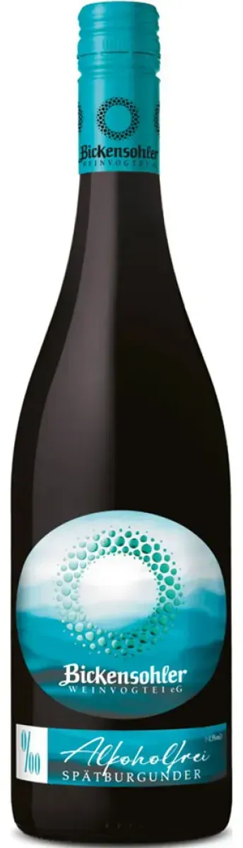 Bickensohler Weinvogtei Spätburgunder alkoholfrei Rotwein halbtrocken 0,75 l