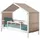 58 aufm Kessel Hausbett Keeley 90 x 200 cm Buche massiv lackiert weiß