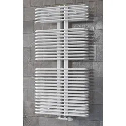 Ximax Badheizkörper + K3 1176 mm x 600 mm, 1031 Watt, Mittenanschluss, Weiß RAL 9003