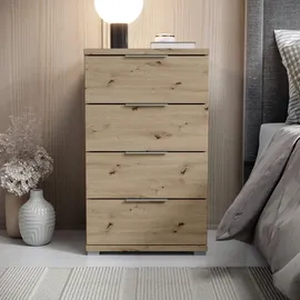 Stella Trading Nachtschrank 46 x 46 x 79 cm Braun
