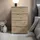 Stella Trading Nachtschrank 46 x 46 x 79 cm Braun