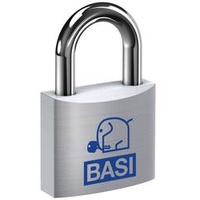 Basi 6300-2001-2003 Vorhängeschloss 20mm gleichschließend Schlüsselschloss