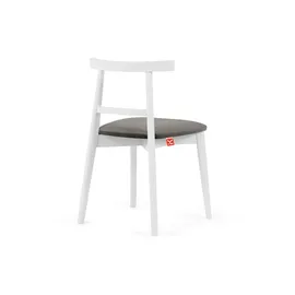 Konsimo Holzstuhl LILIO grau 2er Set