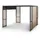 Blumfeldt Gartenpavillon 3 x 3 m Dunkelgrau