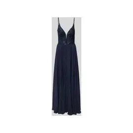 hey kyla Abendkleid Maxi Blau 40