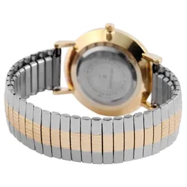 Excellanc Edelstahl Zugband bicolor 40 mm Quartz