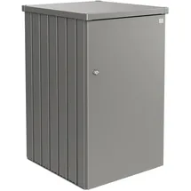 Biohort Mülltonnenbox Alex 2 80 x 88 x 129 cm quarzgrau/metallic