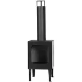 Gardener 200-2 Gartenkamin Kamin Terrassenofen lackiert 35x35 cm ***NEU***