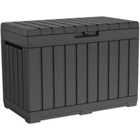 Keter Aufbewahrungsbox "Kentwood" 190 L, kompakte Gartenbox Kissenbox Kiste