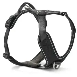 Wolters Active Pro Comfort Hundegeschirr Schwarz/Grau 60-75 cm