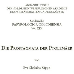 Die Prostagmata Der Ptolemäer - Eva Christina Käppel, Kartoniert (TB)