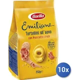 10x Multipack Barilla Emiliane Tortellini Prosc Crudo Gr250