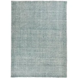 Tom Tailor Handtuft-Teppich Groove 160 x 230 cm Mischgewebe Blau Türkis