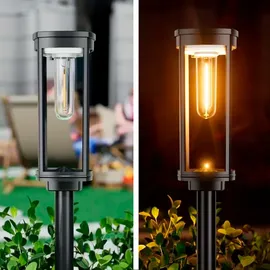 Forever Solarleuchte LED SUNARI FLS-97 CLASSIC, Post 3000K 500mAh li-ion - Schwarz