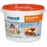 Solaraktive Fassadenfarbe - maxit Solarfarbe - weiß - 15ltr