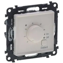 Legrand Valena Life Elektronisches Fußbodenthermostat mandelweiß