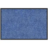 Karat Schmutzfangmatte Rhine - Sauberlaufmatte Fußmatte Türvorleger / 40 x 60 cm Blau