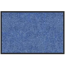 Karat Schmutzfangmatte Rhine - Sauberlaufmatte Fußmatte Türvorleger / 40 x 60 cm Blau