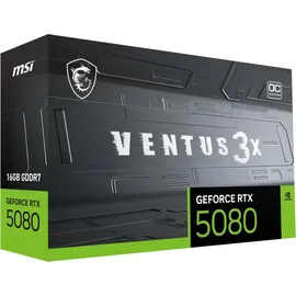 MSI GeForce RTX 5080 16G 3X OC Plus V531-001R