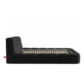 Konsimo Polsterbett ¦ schwarz ¦ Maße (cm): B: 170 H: 88