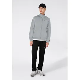Champion Jogginganzug CHAMPION "Terry Full Zip Sweatshirt", Herren, Gr. S, noxm, nbk, Obermaterial: 55% Baumwolle, 45% Polyester, Sportanzüge Jogginganzug, sportlicher Stil, aus Baumwolle und Polyester, bequeme Passform