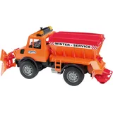 Bruder 02572 - Unimog Winterdienst inkl. Räumschild 1:16