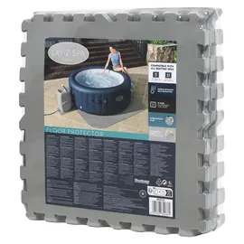 BESTWAY Lay-Z-Spa Bodenschutzunterlage grau 196 x 196 cm
