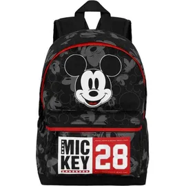 Disney Micky Maus Kleiner FAN HS Rucksack Schwarz