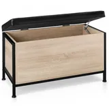 Tectake Polsterbank Industrial Style Braun