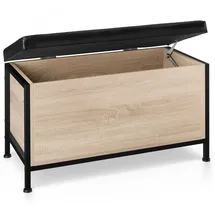 Tectake Polsterbank Industrial Style Braun