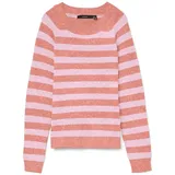 Vero Moda Strick Pullover Meliert Basic Langarm Sweater Regular Fit RIPP Raglan VMDOFFY | M