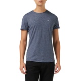 Tommy Jeans T-Shirt TJM Slim Fit Blau (Twilight Navy), XXL