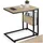 Tectake Beistelltisch Braun Eiche 36,5 x 60 x 55 cm